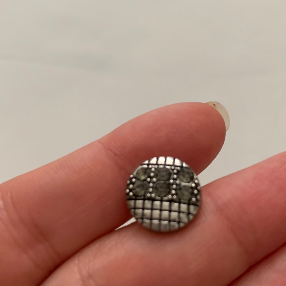 Small snap charm for small snap necklace, bracelet, or rings